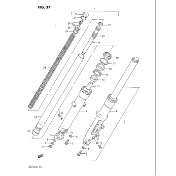 FRONT FORK (MODEL F)