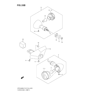 TURNSIGNAL LAMP (VZR1800ZK7)
