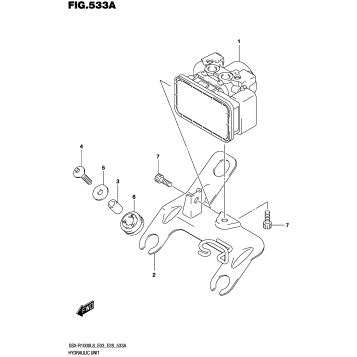 HYDRAULIC UNIT (GSX-R1000AL8 E03)
