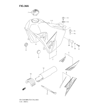 FUEL TANK (MODEL K7/K8)