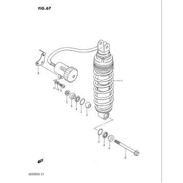 REAR SHOCK ABSORBER