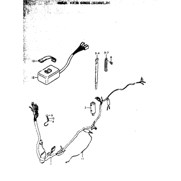 WIRING HARNESS (GS1000EC