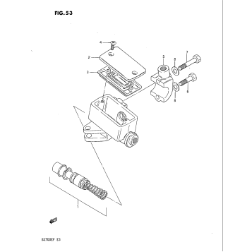 FRONT MASTER CYLINDER (GS700ESF)