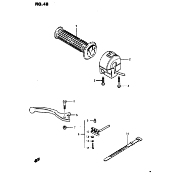 RIGHT HANDLE SWITCH (MODEL D)