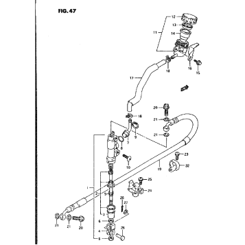 REAR MASTER CYLINDER