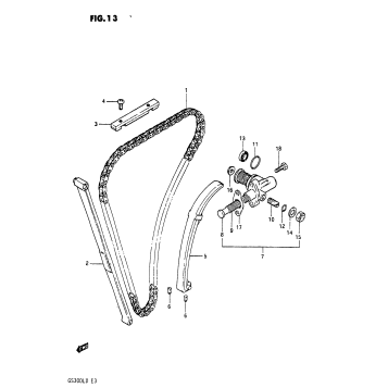 CAM CHAIN (MODEL Z)