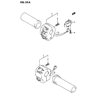 HANDLE SWITCH (MODEL S/T)