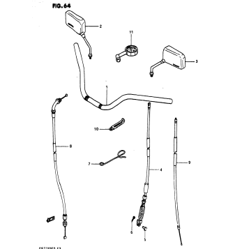 HANDLEBAR (GS1100EZ)