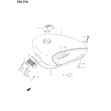 FUEL TANK (MODEL K2)