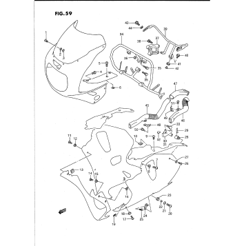 INSTALLATION PARTS (MODEL P)