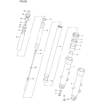 FRONT DAMPER (MODEL V)