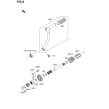 KICKSTARTER MECHANISM