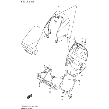 HEADLAMP COVER (VZR1800)