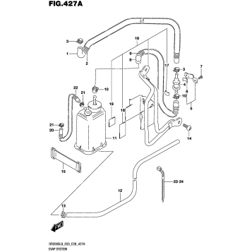 EVAP SYSTEM (DR200SL8 E33)