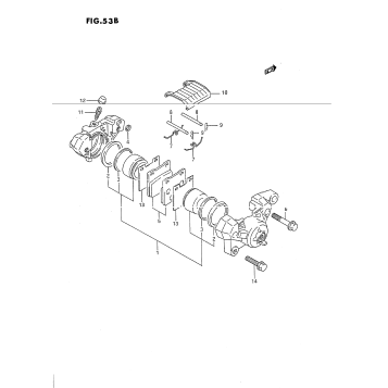 REAR CALIPER (MODEL P/R/S/T)