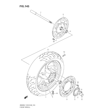 FRONT WHEEL (AN400ZA L1 E33)