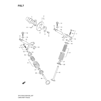 CAM SHAFT - VALVE