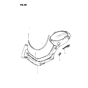 FRAME (MODEL X : -F.NO.3102977)