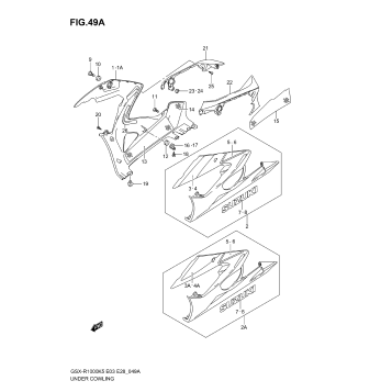 UNDER COWLING (MODEL K6)