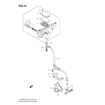 FRONT MASTER CYLINDER