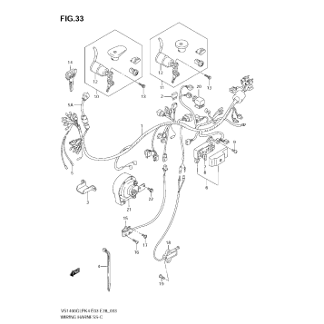 WIRING HARNESS (VS1400GLPK4)