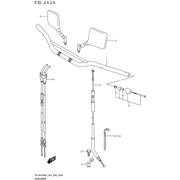 HANDLEBAR (DR-Z400S)