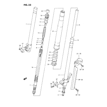 FRONT DAMPER (MODEL K)