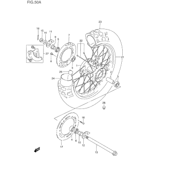 REAR WHEEL (MODEL T)