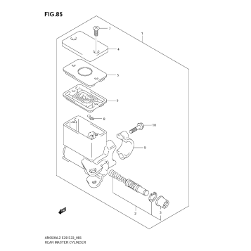 REAR MASTER CYLINDER