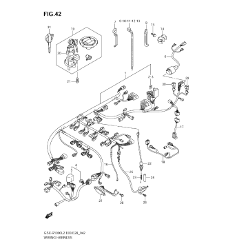 WIRING HARNESS (GSX-R1000 L2 E03)