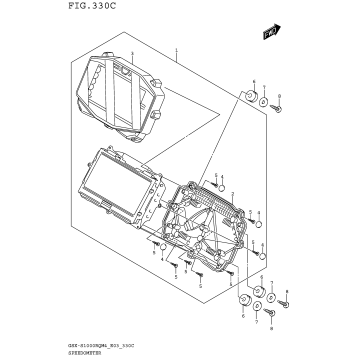 SPEEDOMETER (GSX-S1000RQM4 E33)