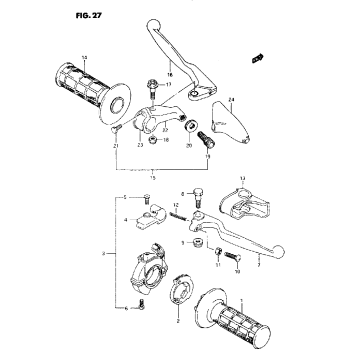 HANDLE SWITCH (N/P/R)