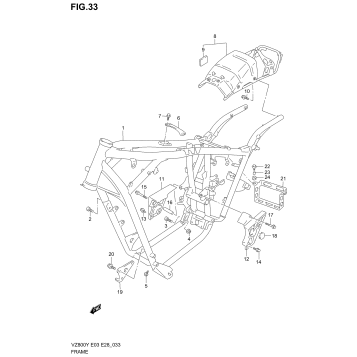 FRAME (MODEL V/W/X/Y)