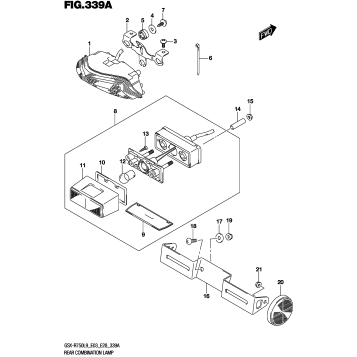 REAR COMBINATION LAMP