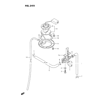 FUEL COCK (MODEL L/M/N/P/R/S/T)