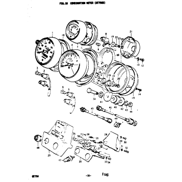 COMBINATION METER (GT750B)