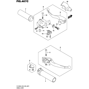 HANDLE LEVER (VL1500BL8 E33)