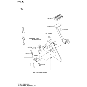 BRAKE PEDAL/TORQUE LINK
