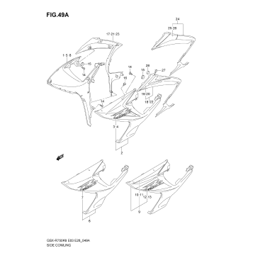 SIDE COWLING (MODEL K7)