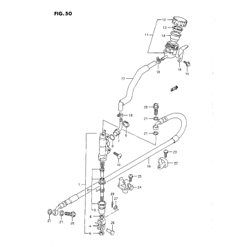 REAR MASTER CYLINDER