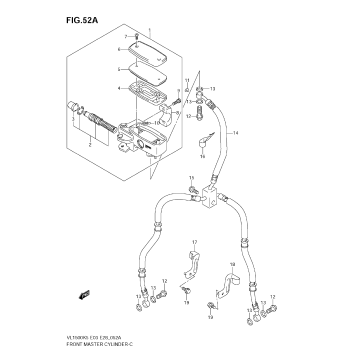 FRONT MASTER CYLINDER (MODEL K7/K8/K9)