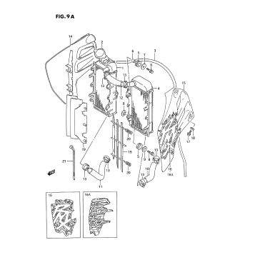 RADIATOR (MODEL R/S/T)