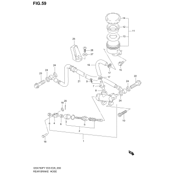 REAR MASTER CYLINDER