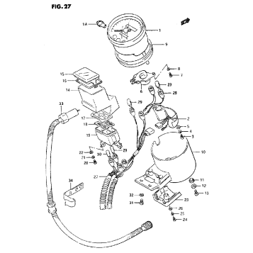 SPEEDOMETER (MODEL N/P/R/S)