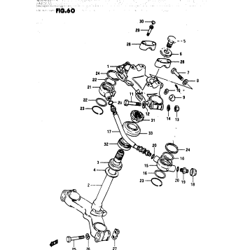 STEERING STEM (GS1100ESD)