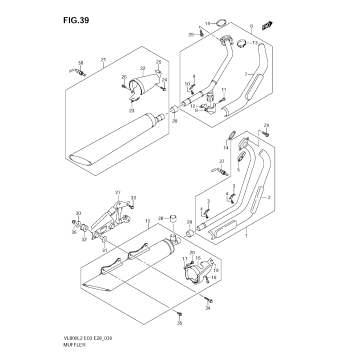 MUFFLER (VL800  E33)