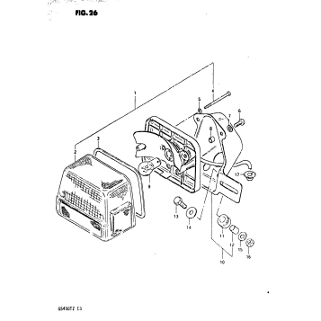 REAR COMBINATION LAMP