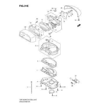 SPEEDOMETER (VZR1800ZK8)