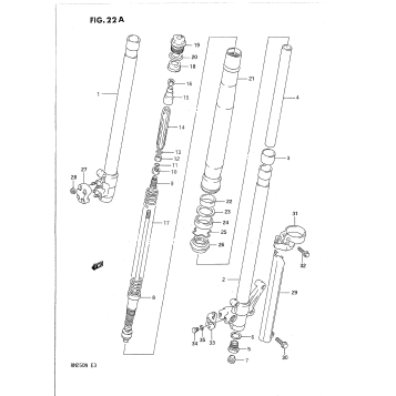 FRONT DAMPER (MODEL L)