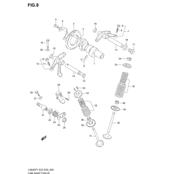 CAM SHAFT/VALVE